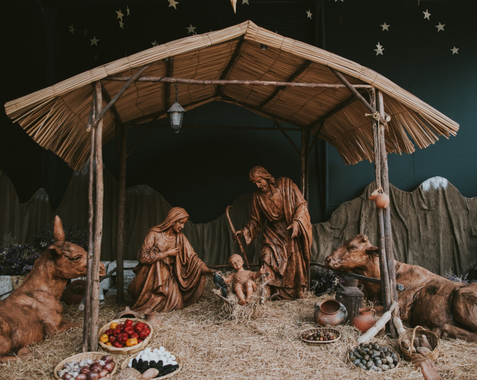 The Nativity decor