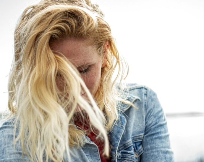 a woman talking on a cell phone