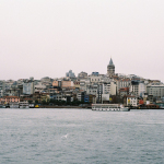 building near body of water