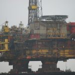black and yellow industrial machine