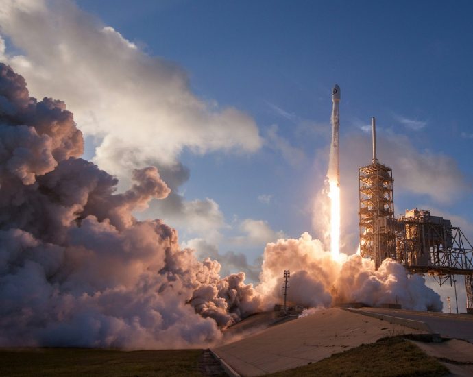 rocket ship photography