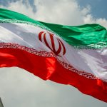 a red and white flag