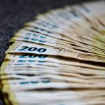 a stack of paper money
