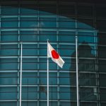 red and white flag on pole