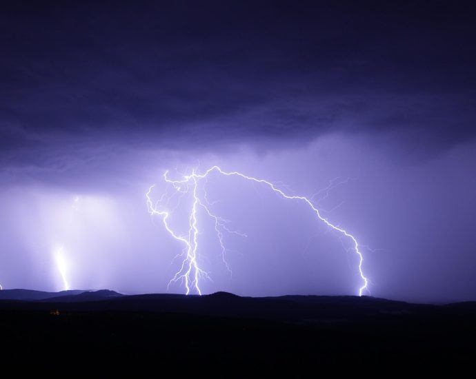 flash, thunderstorm, ore mountains, nature, lightning, storm, stormy weather, weather, night sky, sky, night, flash of lightning, dark, summer thunderstorm, electricity, thunder, clouds, rain