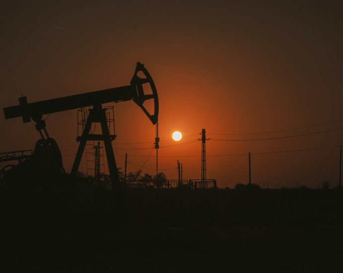 a silhouette of a machine