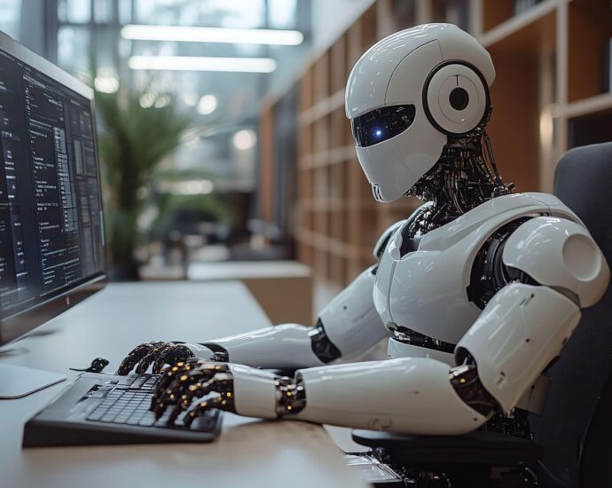 ai generated, robot, android, cyborg, bot, technology, digital, futuristic, internet, cyberpunk, electronics, science fiction, graphic, art, digitization, computer science, customer service, artificial intelligence, chatbot, chatgpt