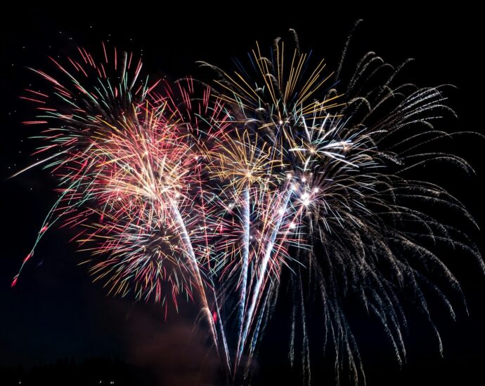 fireworks at nighttime