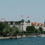 aerial photography of building