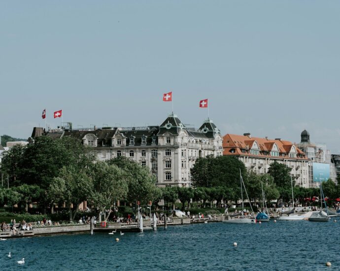 aerial photography of building