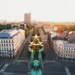 aerial view of city buildings during daytime