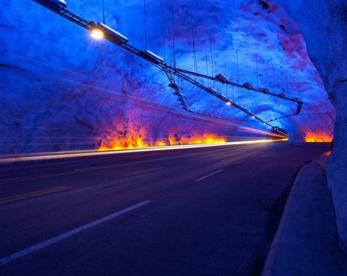 world's longest road tunnel