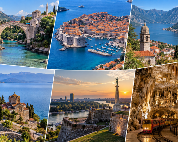 turističke atrakcije balkanskih država