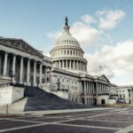 the capitol building in washington d c is shown